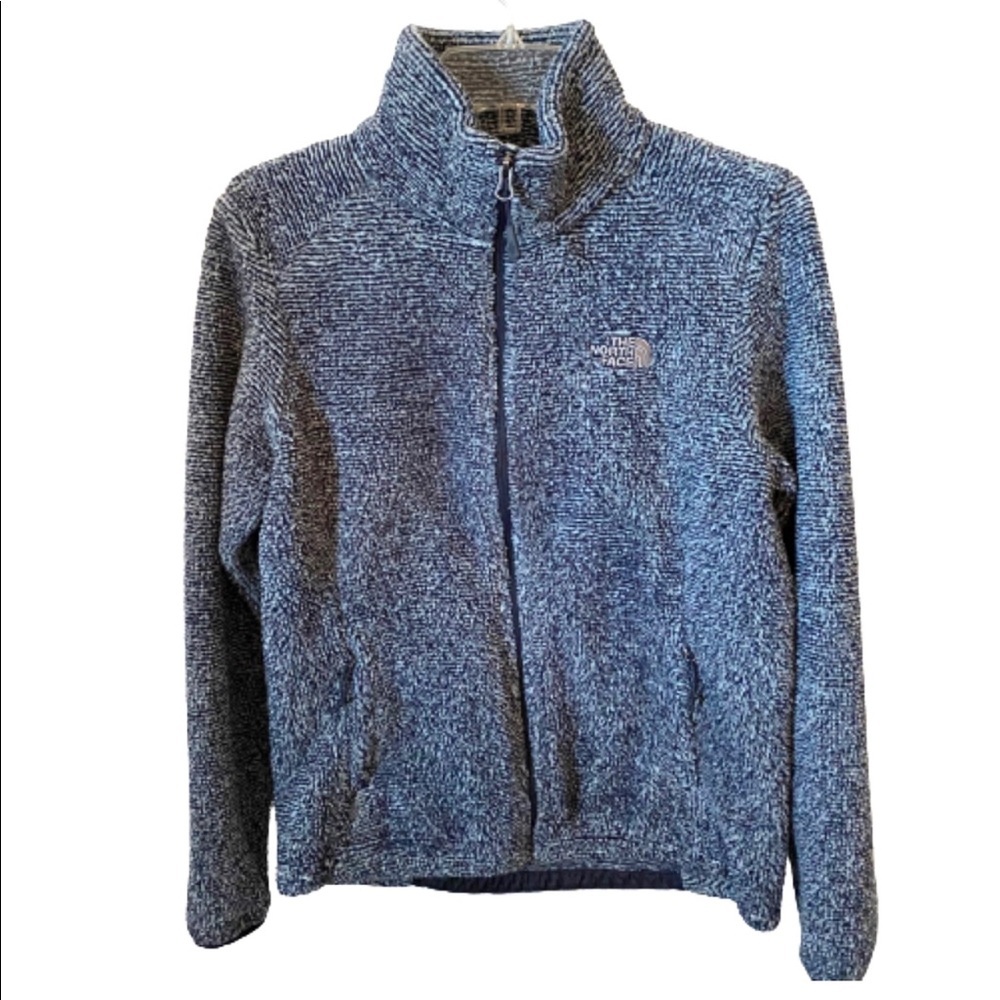 North Face Womens Fleece Jacket Never Stop Exploring Terry Cloth Deep Pile Sz S - Picture 1 of 2